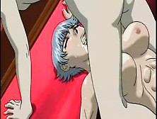 Menina Hentai leva choques elétricos antes do sexo