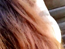 XL eighteen years youthful shlong screws lascivious mother i'd like to fuck outdoor in the garden - out of a cock-sock in my twa