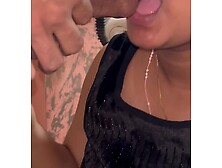 Hot Blonde MILF Gives Passionate Oral Sex in POV Style - Amateur Couple