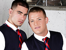 Brandon Wilde & Vadim Black In Scandalous Schoolboys 18+ - Iconmale