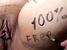 My Ex-Wife getting Preparing for Wild Sex with Perverts who Enjoys Bodywriting