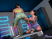 Full Body Lesbian Workout - Lexi Dona And Michy Perez