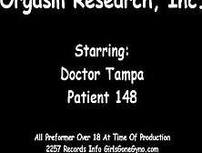 $Clov - Patient 148 Undergoes Extensive Orgasm Research At The Gloved Hands