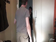 Excited aged non-professional receives her face hole,  muff & gazoo screwed