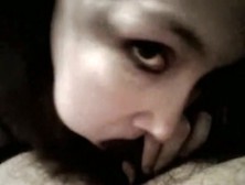 White large delicious woman Sucking Darksome Ding-Dong