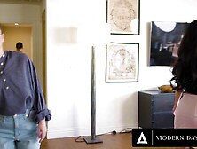 MODERN-DAY SINS - Flirty Lesbo Web Camera Hotty Alexis Tae Seduces Her Str8 Oriental BFF Kimmy Kimm!