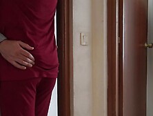 horny amateur wife seduces 18 year old delivery boy in front of cuckold husband