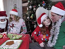 This Christmas,  redhead MILF,  Summer Hart,  has a lot on her mind