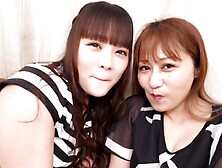 Aki Sakura strips down and masturbates with Kyoko Tachibana