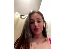 Artemida hot - cam model,  public,  toilet