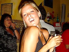 Cutie with good bottom Sophie Moone stimulates her natural tits