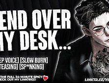 (boy dominant) Cheeky Professor Spanks Your Butt Raw - YSF - boy groaning