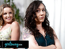 GIRLSWAY - Upset MILF Sinn Sage Misreads Gorgeous Neighbor Charlie Forde’s Flirt Attempts