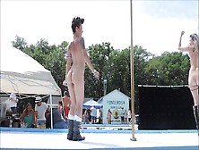 Nudes a Poppin 2016 outdoor dancers 4