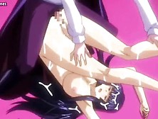 Hentai slut covered in cum fucked