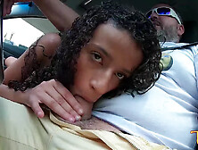 O Prazer Dessa Novinha é Fuder Dentro Do Carro Em Movimento E Não Deixei Ela Na Vontade - Manoella Fernandes in Public Car Sex