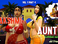 Vol 1 Part 4 - Desi Indian busty Saree Aunty Lakshmi met her lesbian friend - Wicked Whims