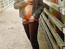 RECENT YORK TOWN OUTSIDE PUBLIC SOLO FEMALE COSPLAY WALKING UNDRESSED