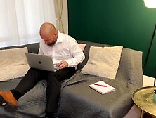 Slutty Large Schlong Boss Banging His Blond mother I'd like to fuck Secretary