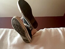 Spying on Step Sister phone sex into converse