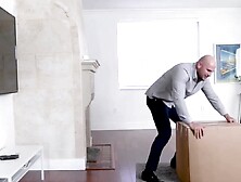 Busty Babe Seduced by the Boss