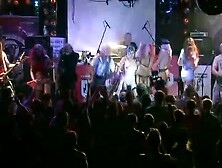 Rock Concert - Naked Girls on Stage