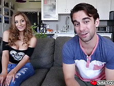 Moka Mora - Step Bros Thick Cock Suck By Busted