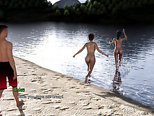 Hot 3D Threesome Action - Zoey Zimmer Loves Pleasure in East Block 16