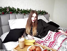 Russian Honey's Friendly Footjob - POV Blow Job & HandJob with Facial