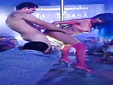 High-Heeled Mexican Slut Getting Fucked In Public