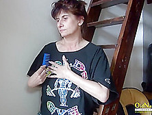 OldNannY Solo Mature Lady Fingering