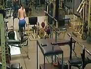 Naked Lady Spied Exercising In A Gym