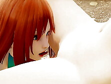 Winx - Bloom and Stella moaning vagina licking