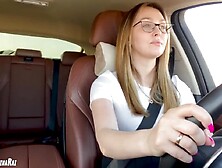 -Greater Amount,  greater amount,  I wish deeper! "Banged stepmom in car after driving lessons"