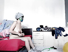 Amateur wife dancing naked through the house.