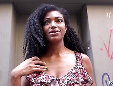 German Scout - Slender but Long natural Breasts Hispanic Black