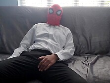 Shooting cum at my own face!