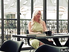 BLACKED BBC Hungry Blond Ashby Winter Gets DPed For The Very 1st Time