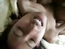 Vacation hotel 3some with a latin chick hooker