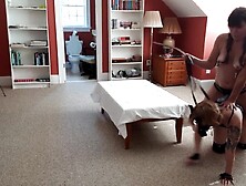 PNY2) Small Hotty Karlee is Giving Pony Ride to Tiny mother I'd like to fuck Sandra then Is Vagina Screwed by Old Man who Leaves