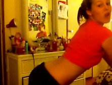 White Girl Twerking