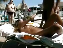 Couple Fuck By A Pool At Swinger Resort