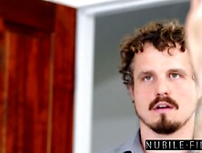 Concupiscent Desires between Roomies Blake Blossom & Lilly Bell Come to Fruition in...