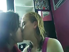 Amateur Lesbian Making Out On Webcam - More Videos At Dslwebcam. Com