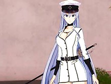 Akame Futanari Esdeath Akame Ga Kill!!