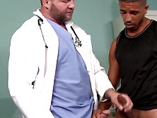 Gayover30. Com - Hung Doctor Colby Jansen's Raw Anal Examination Of Mike Maverick