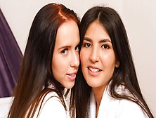 Parish And Jessy F's Close Up Xxx By Young Lesbian Lovers