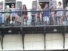 Festival Balcony Upskirt