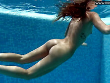 Tiffany Montre Son Cul Chaud Sous L'eau