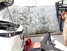 Curvy Latina deep-throats and rails a large boner until she cums!